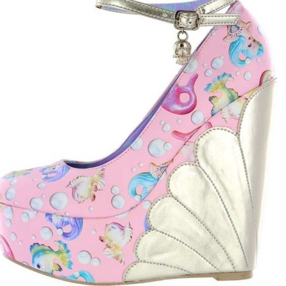 Rare Iron Fist Lollipop Lorelei Platform Wedges